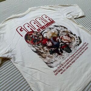 Anime Graphic Tee Gaara‎ Character Inspired Design Tshirt Size Large Arteez OOAQ